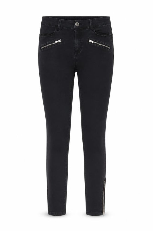 Springfield Womens Grey Cotton Skinny Jeans Size 10 L26 in Regular Button