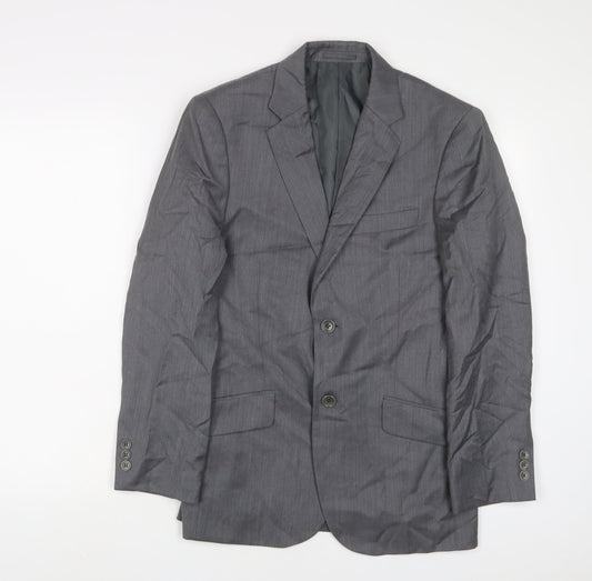 G2000 Mens Grey Wool Jacket Suit Jacket Size 36 Regular