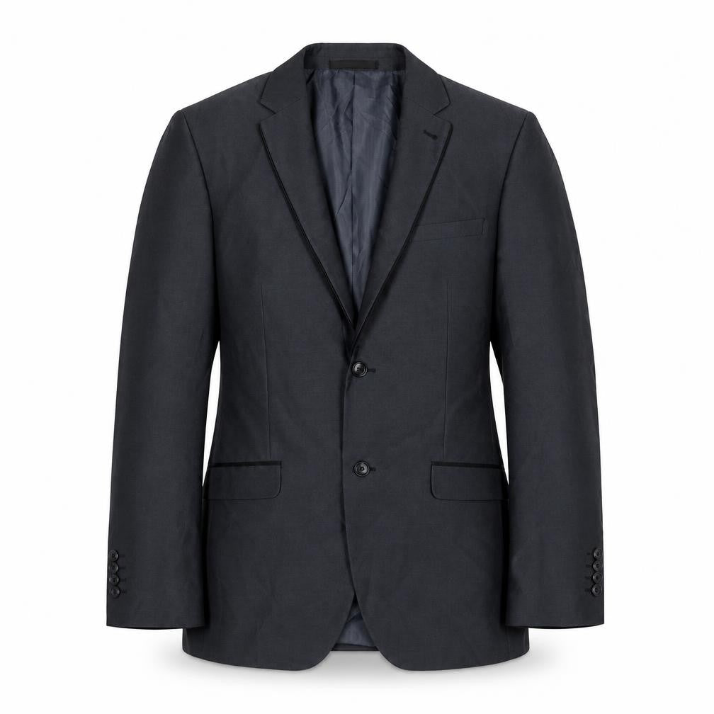 Greenwoods Mens Grey Polyester Jacket Suit Jacket Size 38 Regular