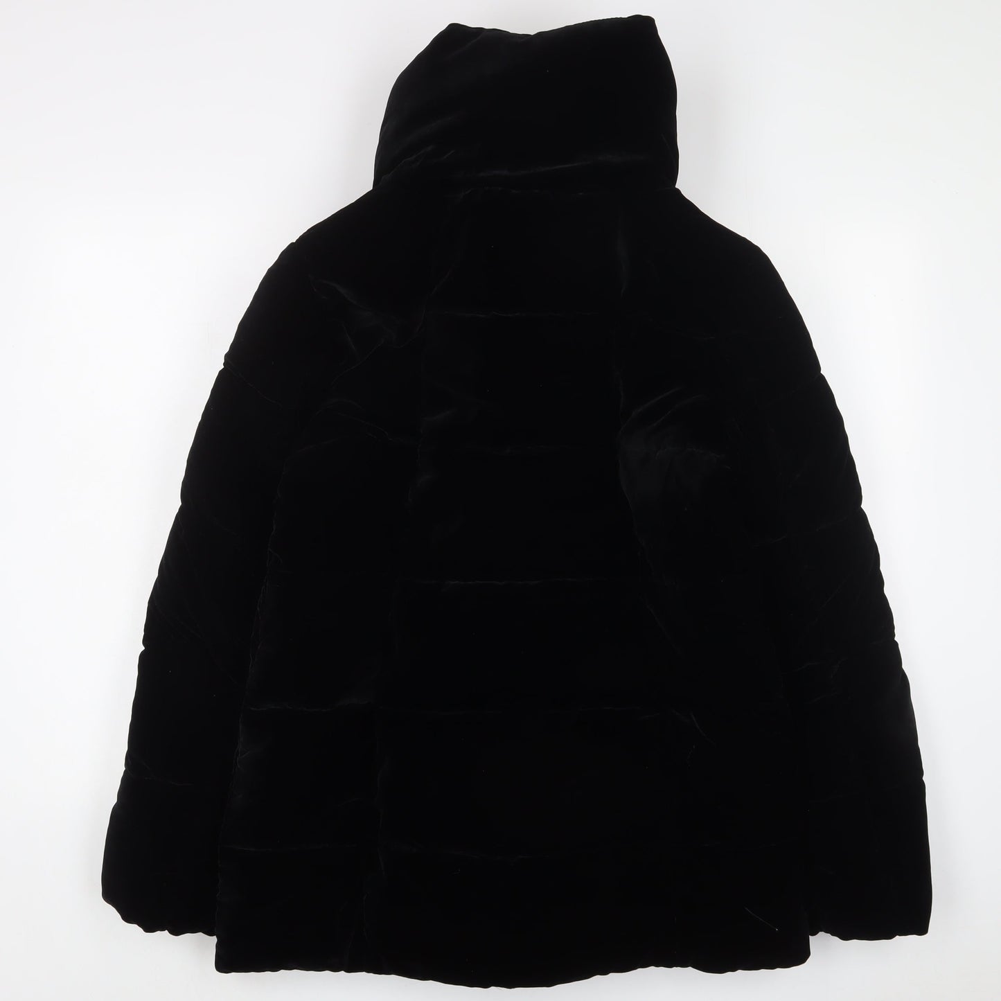 NEXT Womens Black Jacket Coat Size 12 Zip