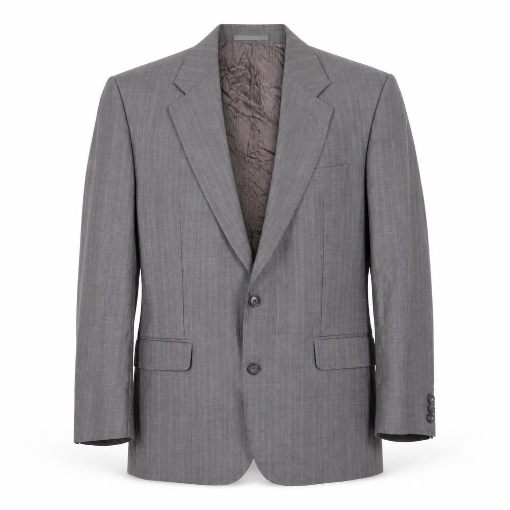 St Michael Mens Grey Wool Jacket Suit Jacket Size 42 Regular