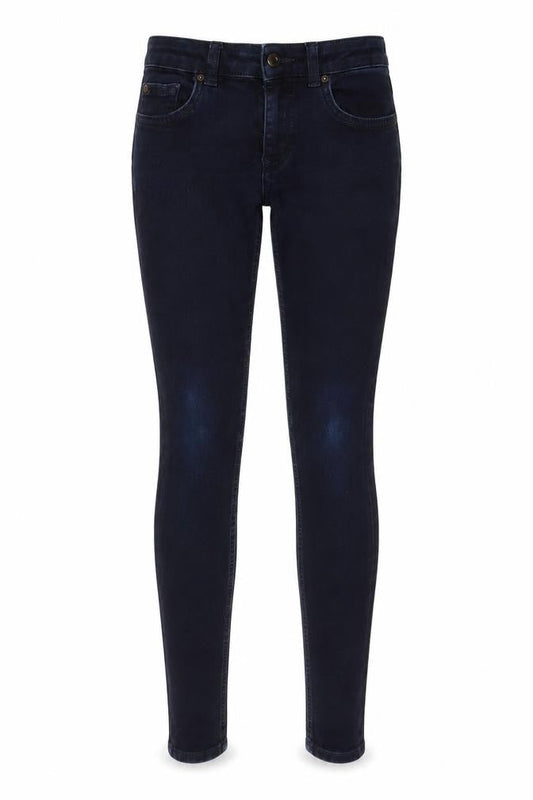 Jack Wills Womens Blue Cotton Skinny Jeans Size 28 in L30 in Regular Zip