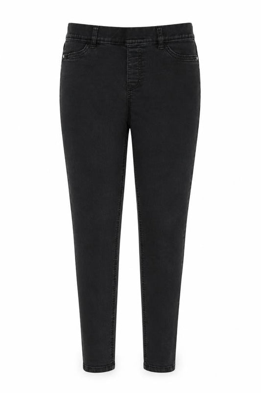 F&F Womens Grey Cotton Jegging Jeans Size 10 L29 in Regular
