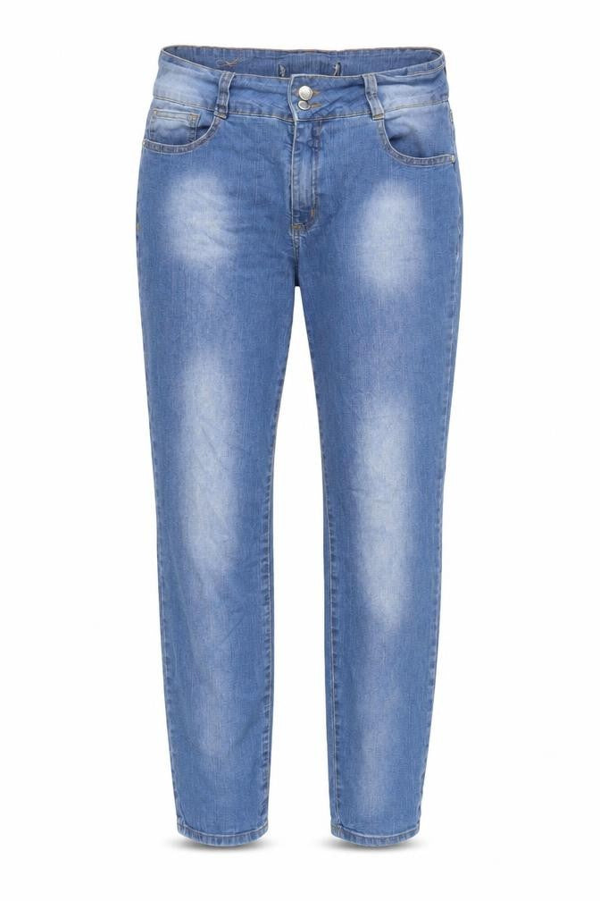 Hering Jeans Womens Blue Cotton Blend Straight Jeans Size 32 in L29 in Regular Zip