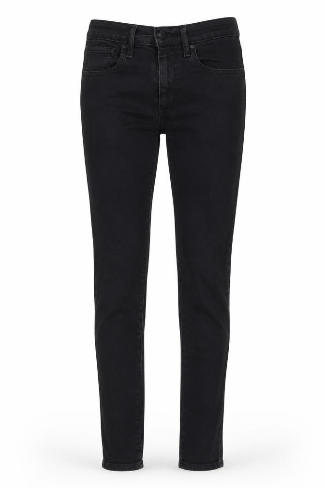 Levi's Womens Black Cotton Blend Skinny Jeans Size 26 in L30 in Regular Zip