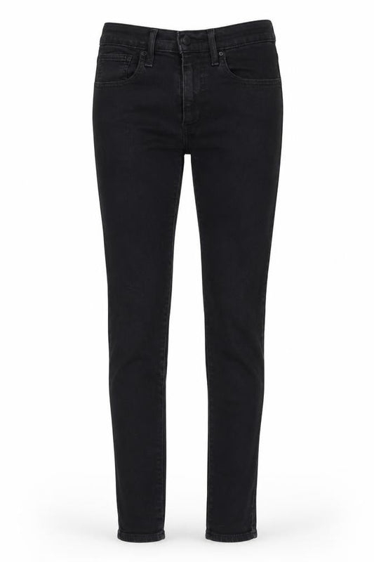 Levi's Womens Black Cotton Blend Skinny Jeans Size 26 in L30 in Regular Zip