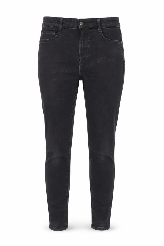 Golddigga Womens Grey Cotton Blend Skinny Jeans Size 10 L28 in Regular Zip
