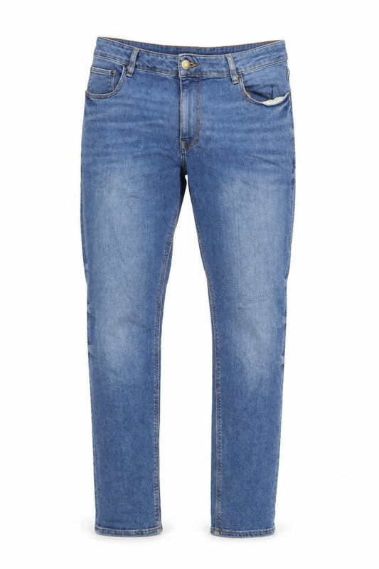 ASOS Mens Blue Cotton Blend Skinny Jeans Size 38 in L31 in Regular Zip