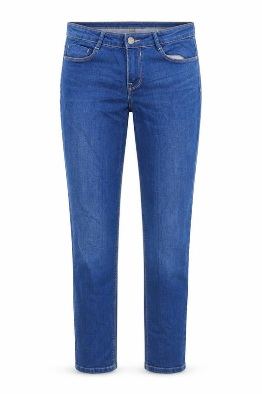 Zara Womens Blue Cotton Blend Skinny Jeans Size 8 L32 in Regular Zip