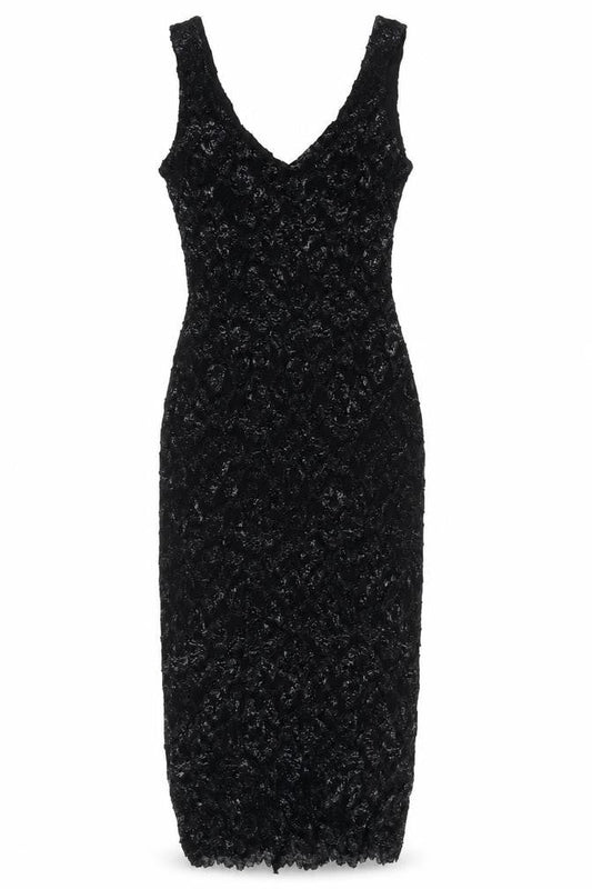 Principles Womens Black Nylon Bodycon Size 12 V-Neck Pullover