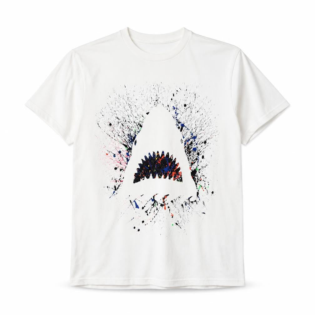 Gap Boys White Cotton Basic T-Shirt Size M Round Neck Pullover