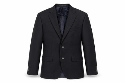 Hugo James Mens Black Polyester Jacket Suit Jacket Size 38 Regular