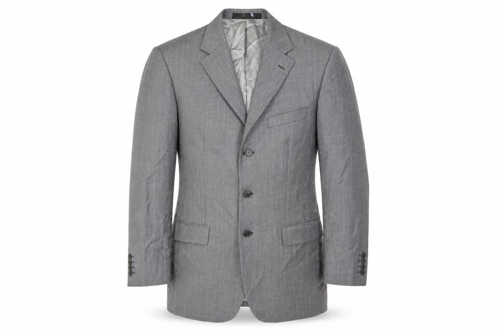 Marks & Spencer Mens Grey Wool Jacket Suit Jacket Size 40 Regular