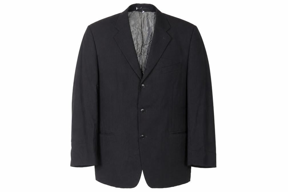 NEXT Mens Black Wool Jacket Suit Jacket Size 44 Regular