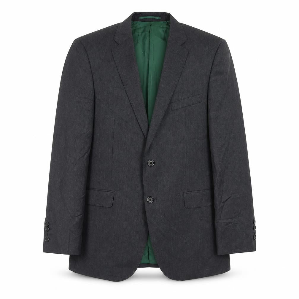 Savoy Taylors Guild Mens Grey Wool Jacket Suit Jacket Size 42 Regular
