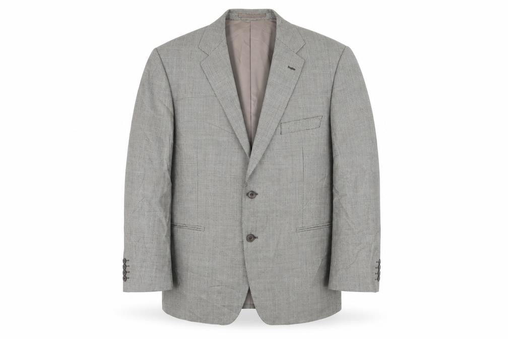 Marks & Spencer Mens Grey Wool Jacket Suit Jacket Size 44 Regular