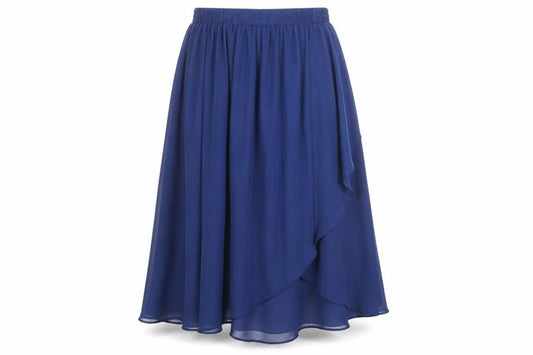 River Island Womens Blue Polyester A-Line Skirt Size 8