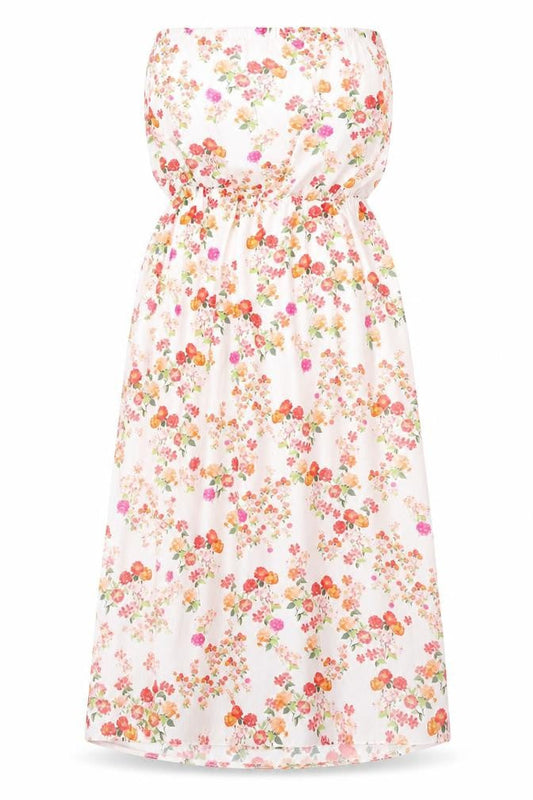 New Look Womens Multicoloured Floral Polyester Maxi Size 12 Off the Shoulder