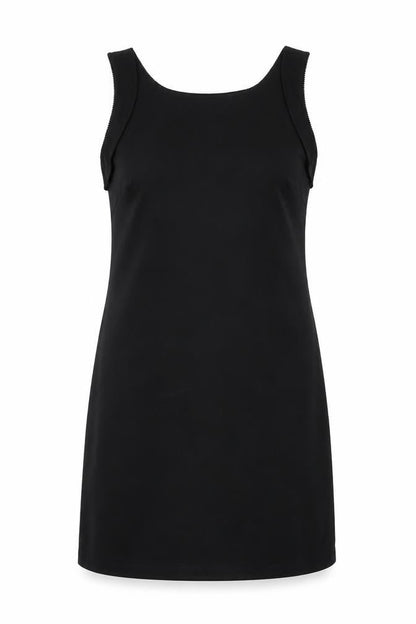 Next Womens Black Polyester Shift Size 10 Round Neck Pullover