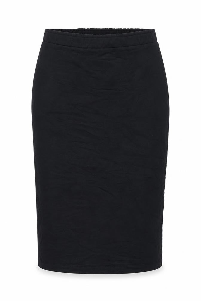 EDC Womens Black Polyester Straight & Pencil Skirt Size L