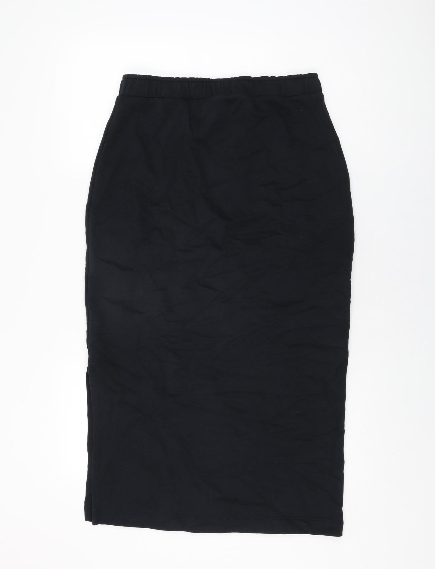 EDC Womens Black Polyester Straight & Pencil Skirt Size L