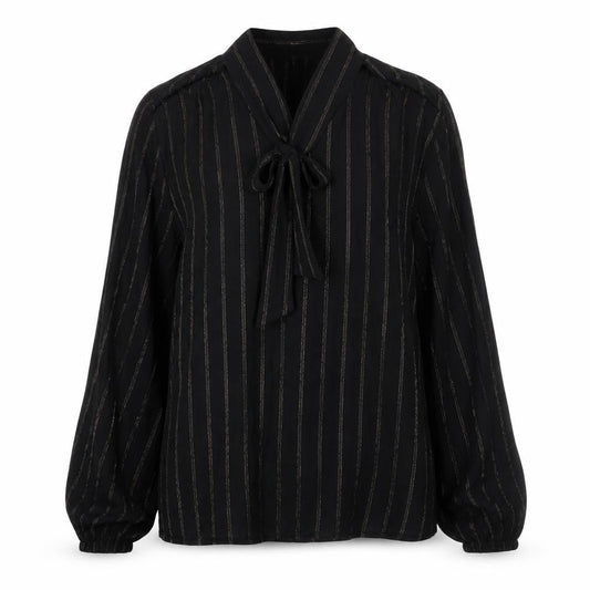 Marks and Spencer Womens Black Viscose Basic Button-Up Size 12 Collared