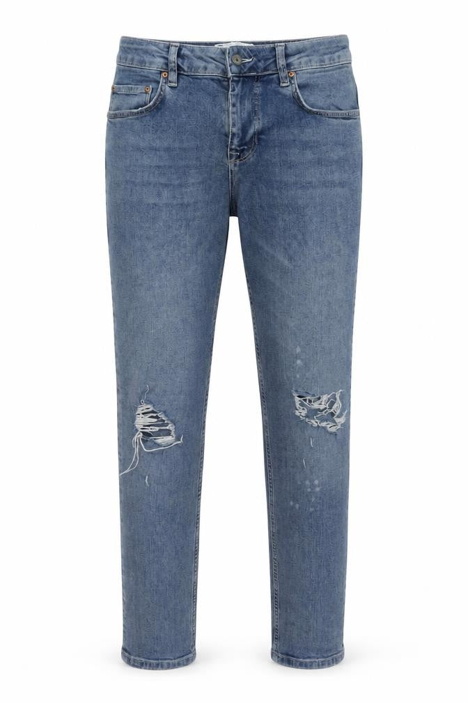 ASOS Mens Blue Cotton Skinny Jeans Size 29 in L32 in Regular Button