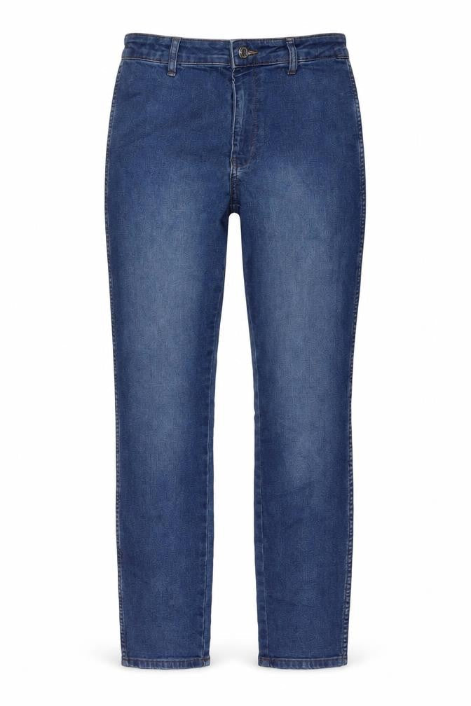 H&M Womens Blue Cotton Skinny Jeans Size 28 in L28 in Regular Button
