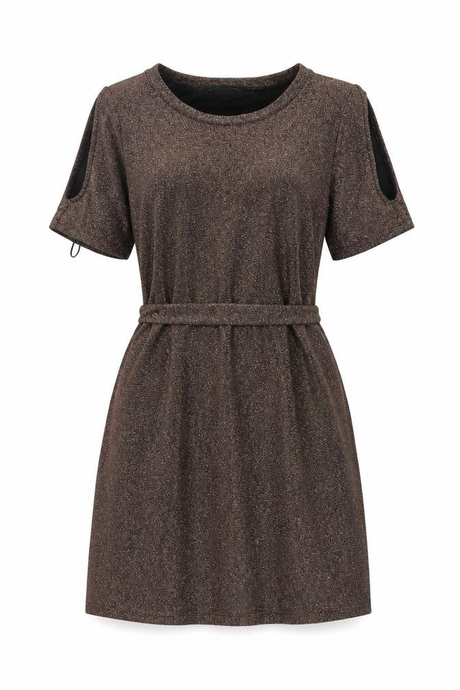 NEXT Womens Gold Viscose A-Line Size 12 Round Neck Pullover