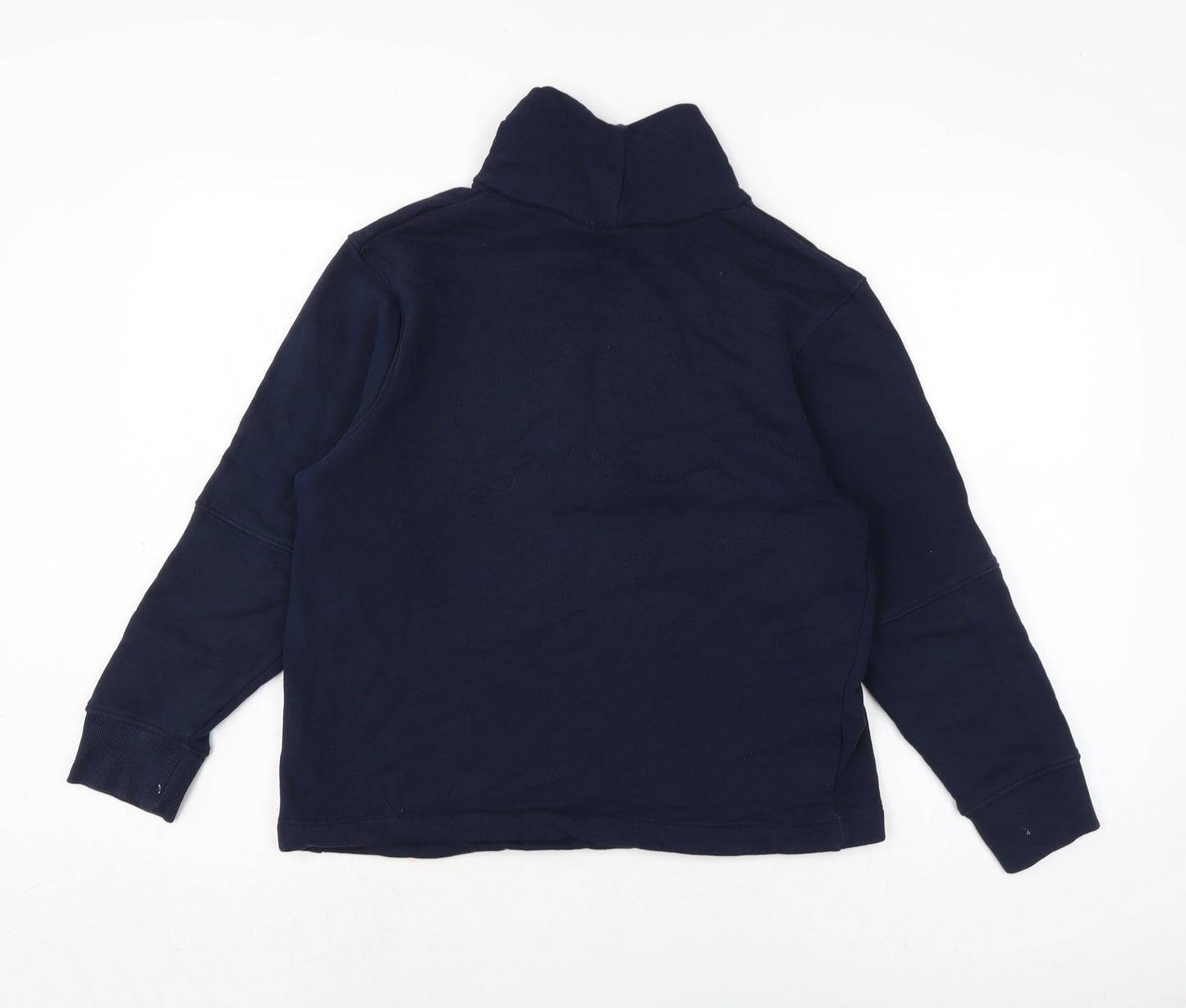 Marks and Spencer Womens Blue Cotton Pullover Sweatshirt Size 10