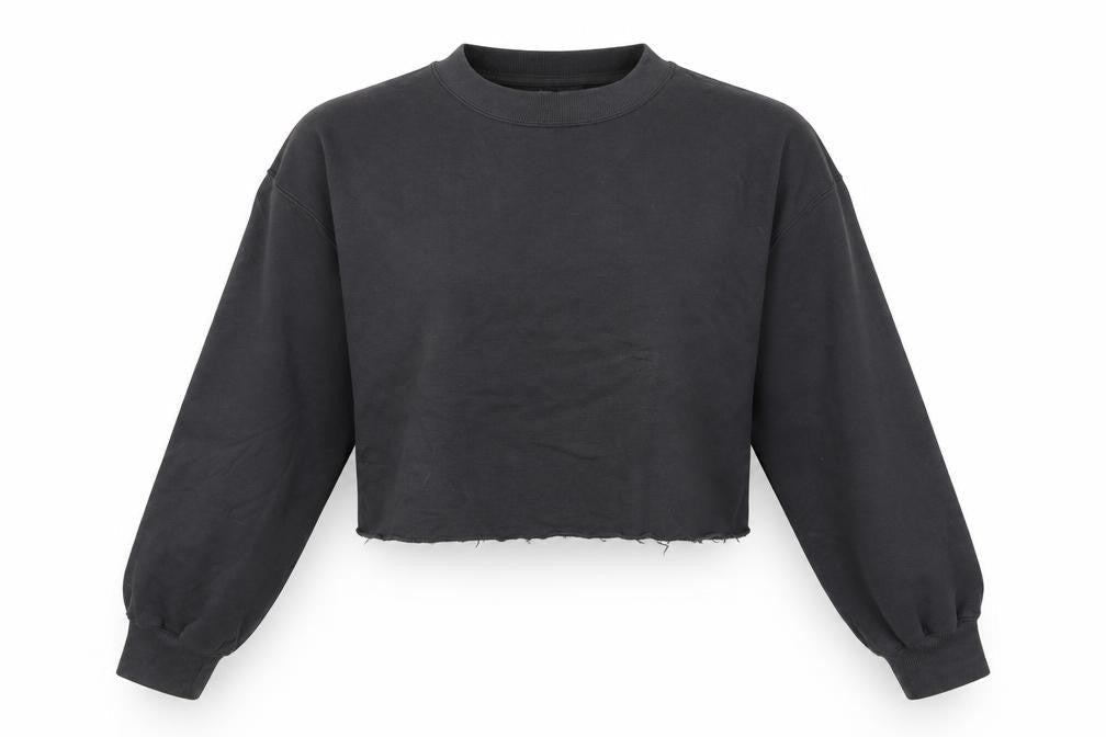 Divided Womens Grey Cotton Pullover Sweatshirt Size M