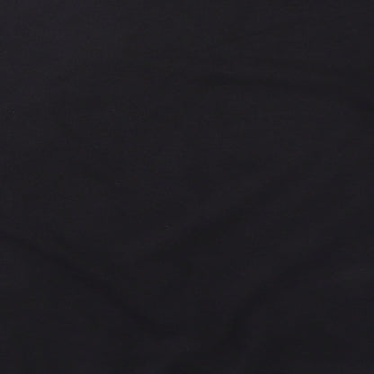 George Womens Black Cotton Pullover Sweatshirt Size 12