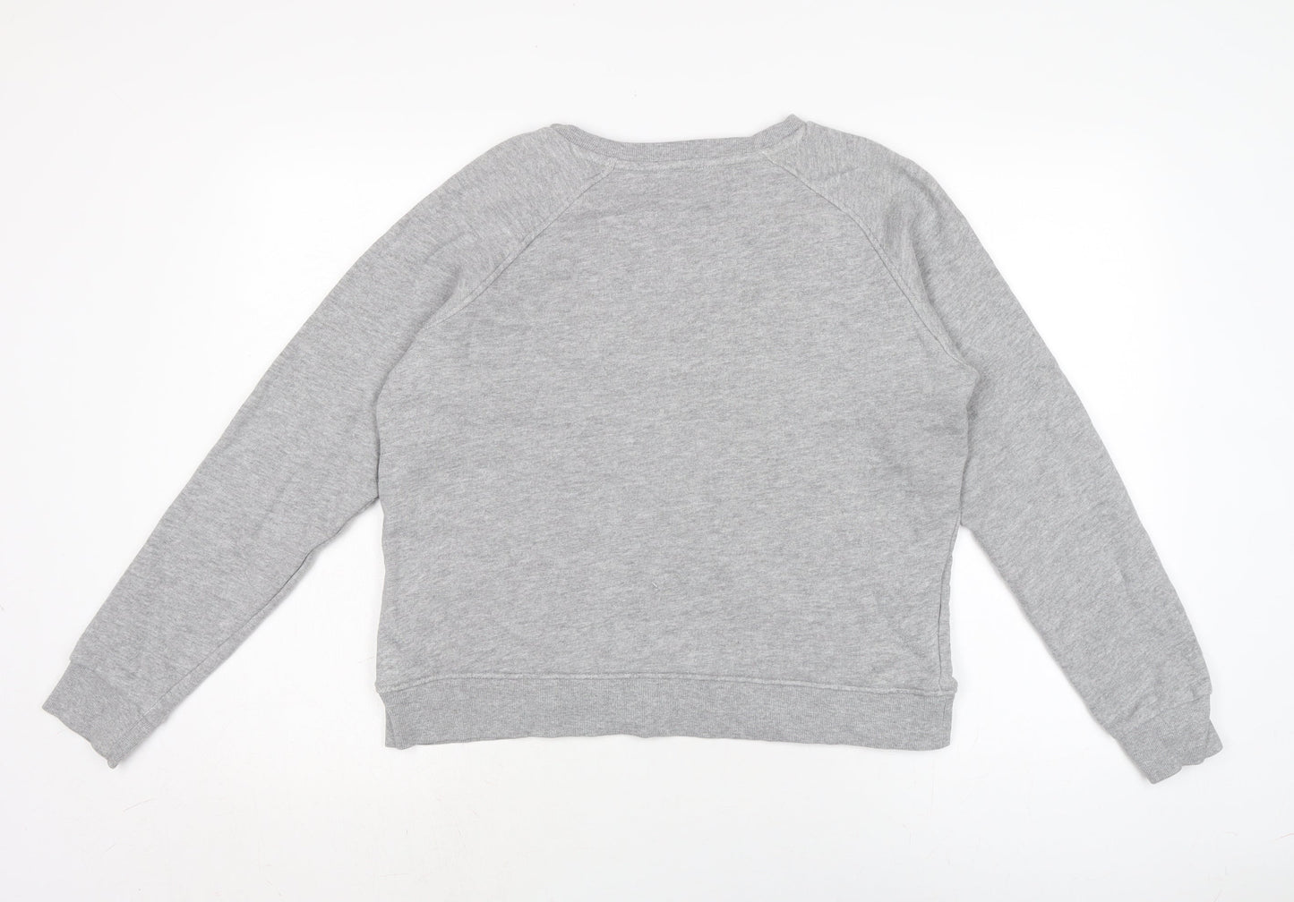 NEXT Womens Grey Cotton Pullover Sweatshirt Size M