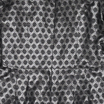 Brand and care label for Autograph women’s silver polyester a-line, size UK 12, round neck pullover