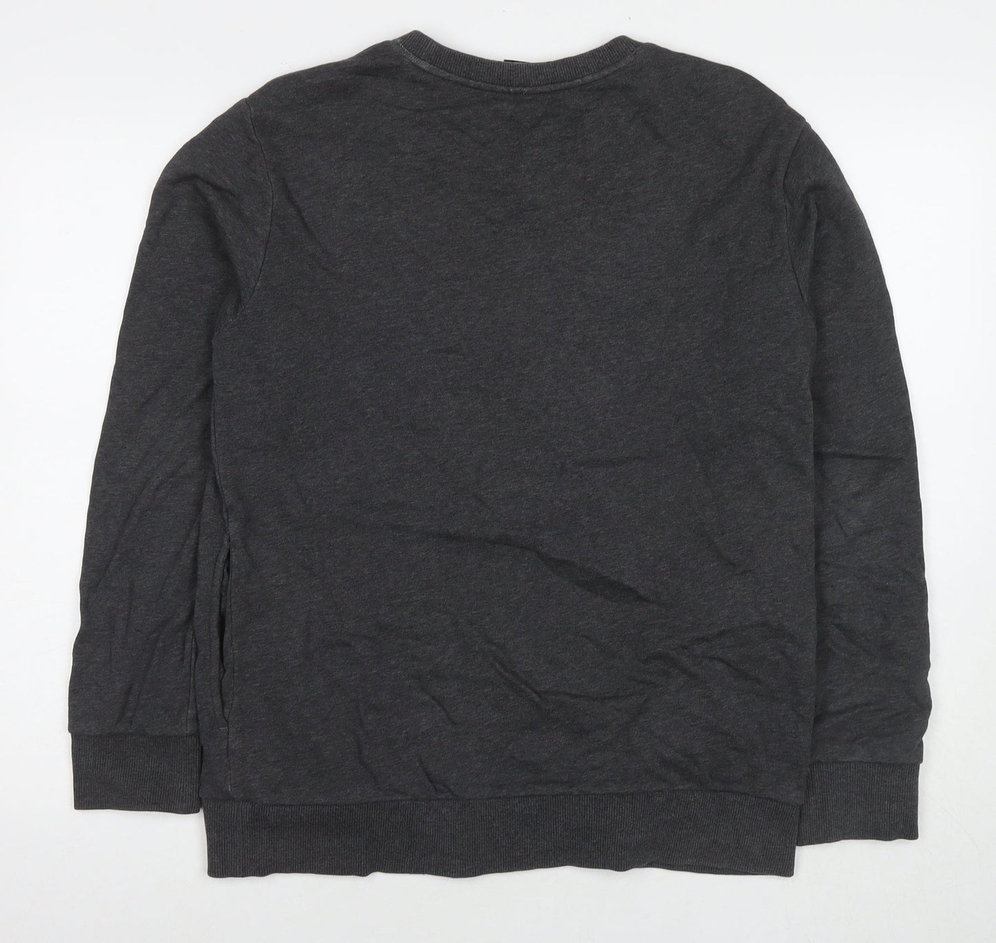 Mtee Mens Grey Cotton Pullover Sweatshirt Size XL - Hotdog