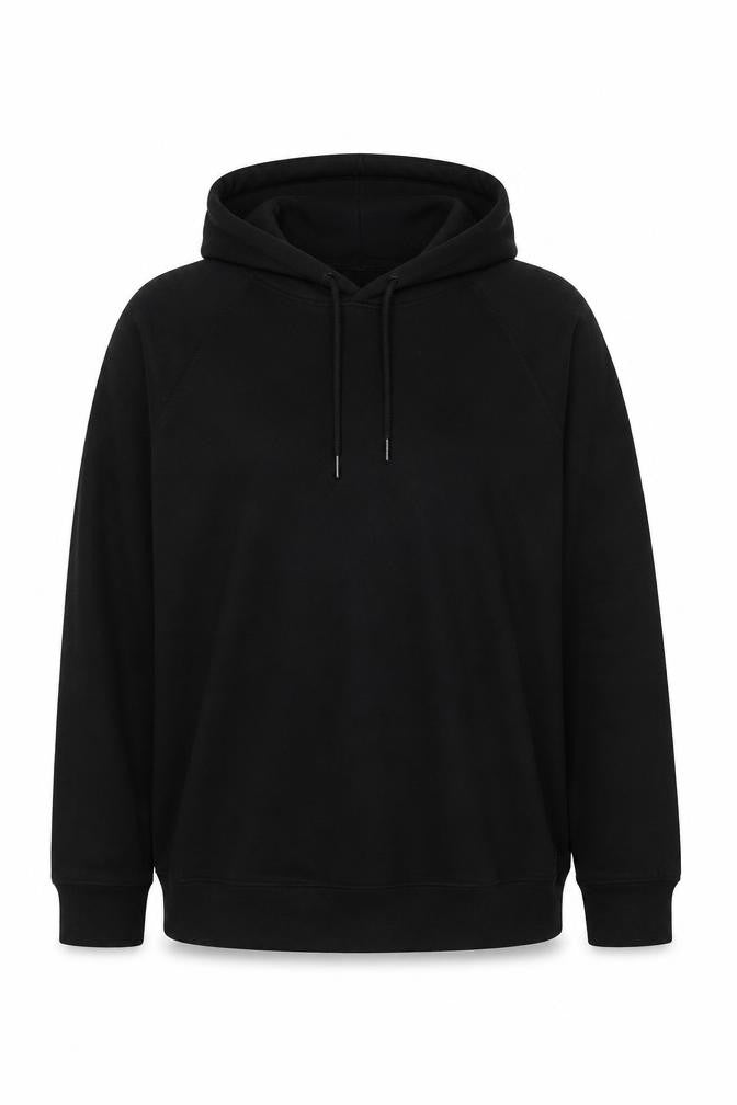 NEXT Womens Black Cotton Pullover Hoodie Size L Pullover
