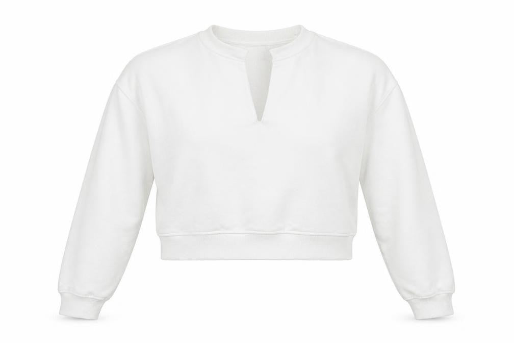 Missguided Womens White Polyester Pullover Sweatshirt Size 6 Pullover