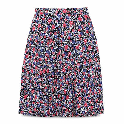 Profile Womens Multicoloured Floral Polyester A-Line Skirt Size 14