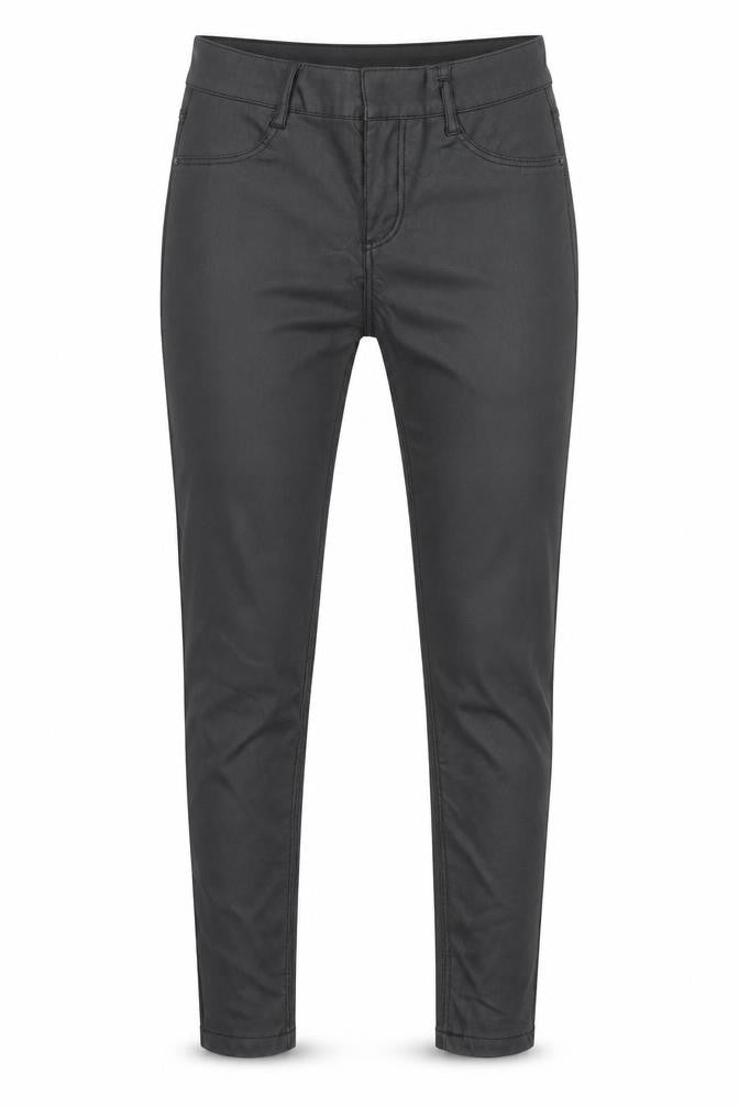 Dorothy Perkins Womens Black Polyester Skinny Jeans Size 6 L27 in Regular Zip - Coated
