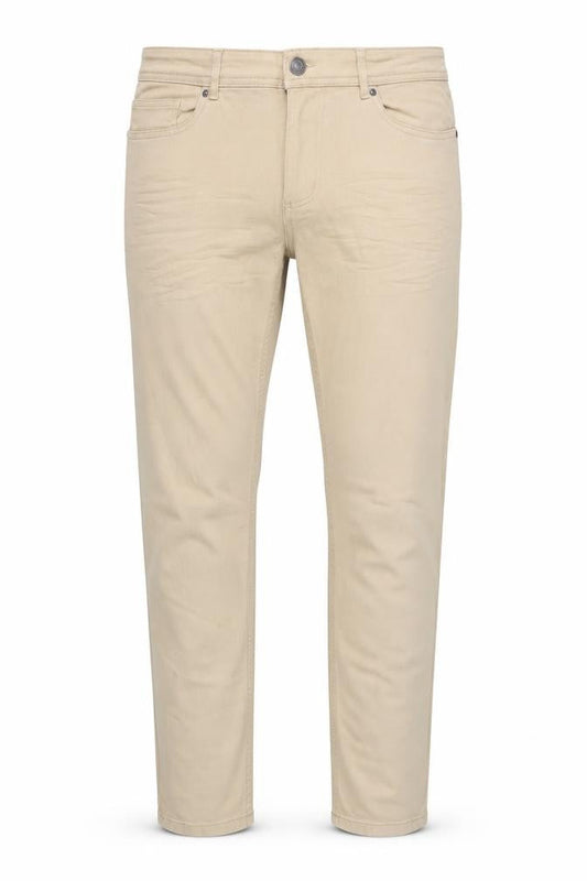 Denim & Co. Mens Beige Cotton Skinny Jeans Size 34 in L32 in Regular Zip