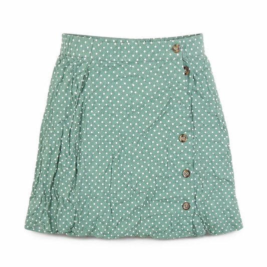 ASOS Womens Multicoloured Polka Dot Viscose Mini Skirt Size 6