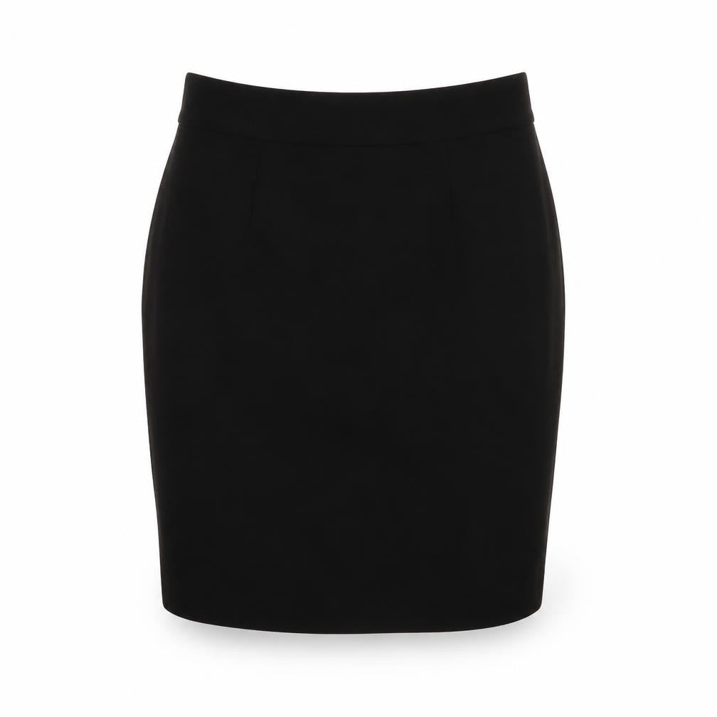 Therapy Womens Black Polyester A-Line Skirt Size 10 Zip