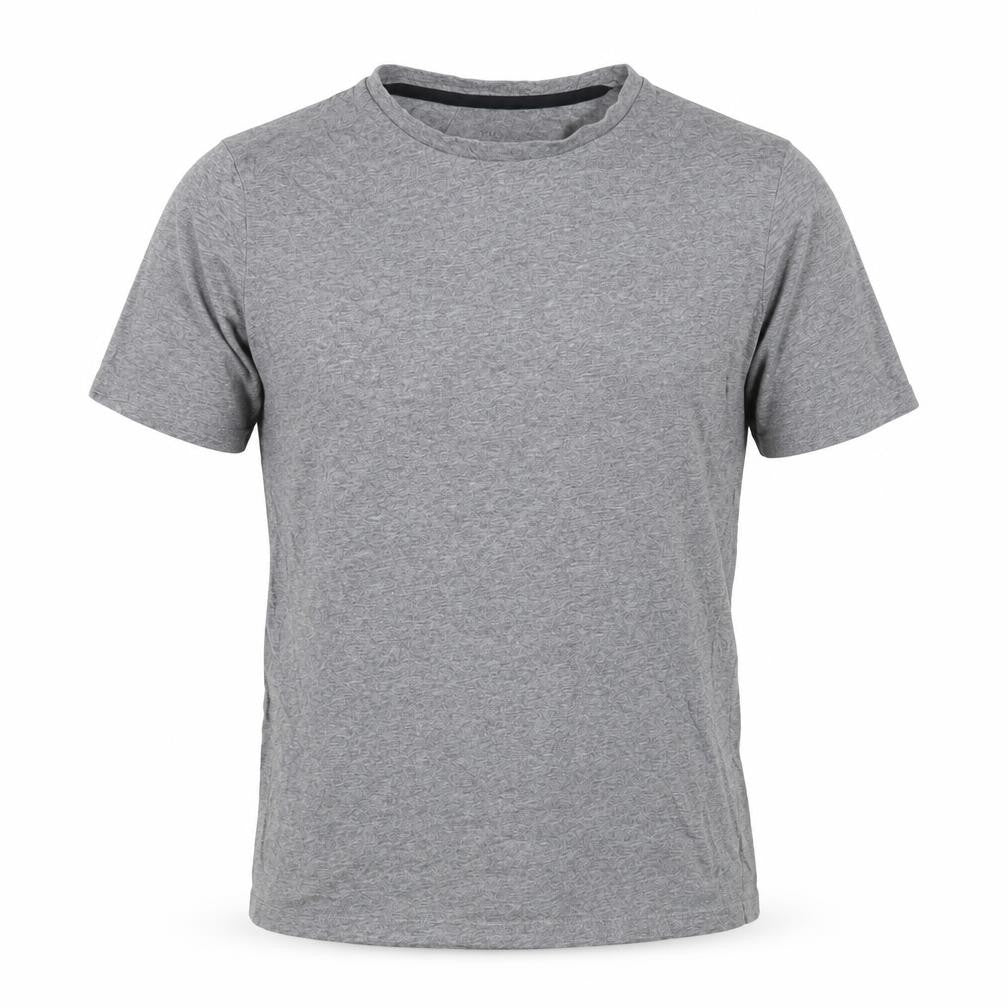 Marks & Spencer Mens Grey Cotton T-Shirt Size M Crew Neck