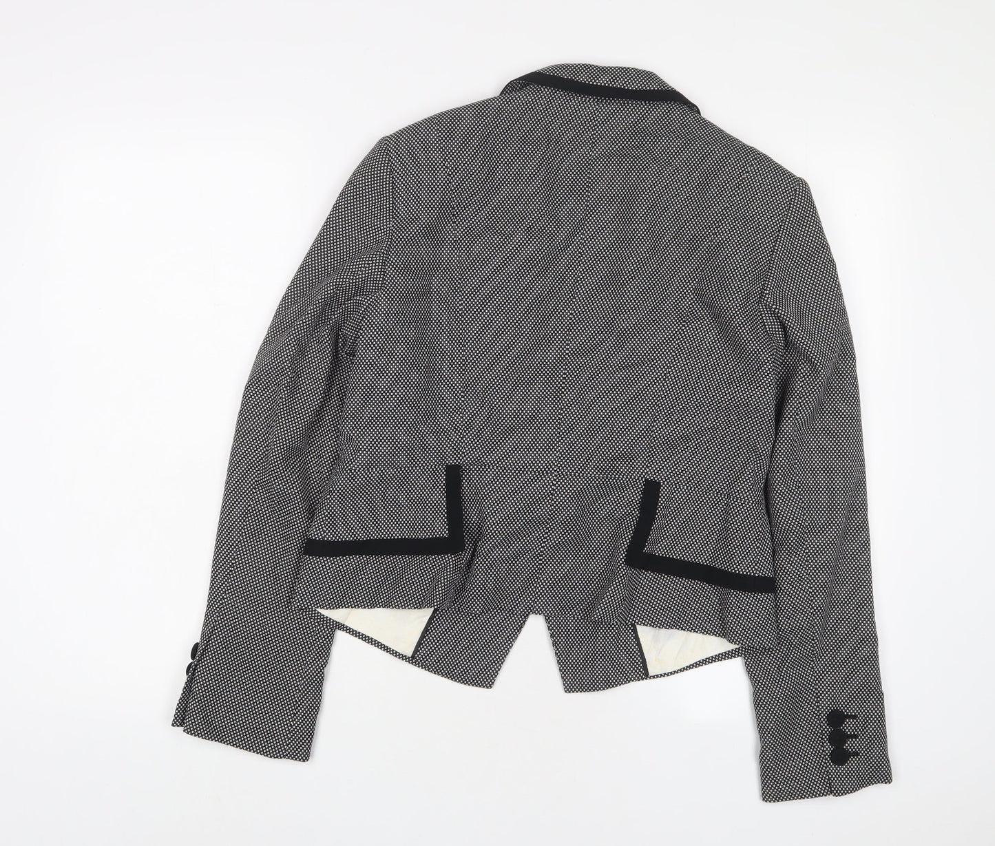 Marks and Spencer Womens Grey Jacket Blazer Size 14 Button