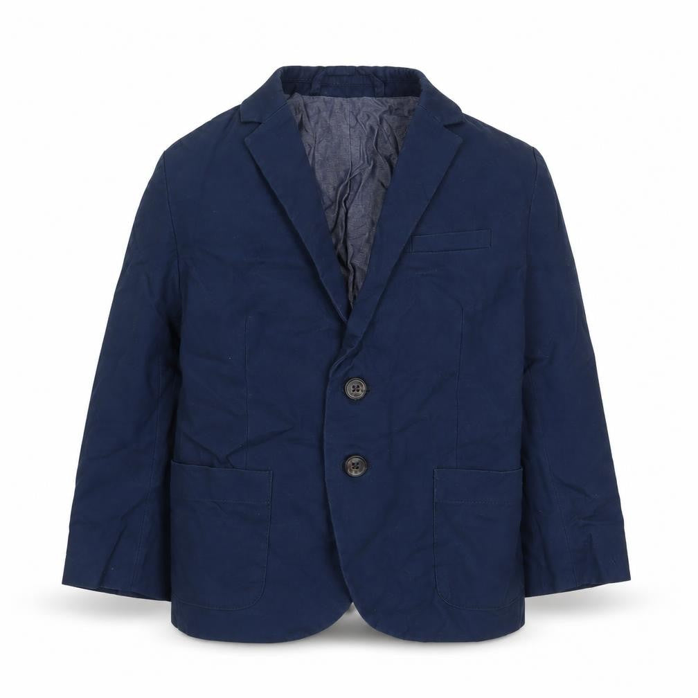 H&M Boys Blue Jacket Blazer Size 2-3 Years Button