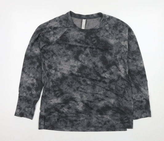 RBX Womens Grey Polyester Pullover Sweatshirt Size M Pullover