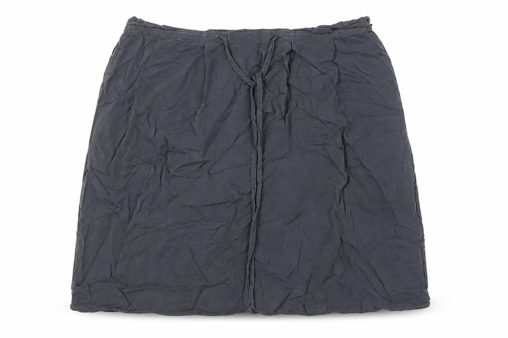 Kookai Womens Grey Lyocell A-Line Skirt Size 10 Zip