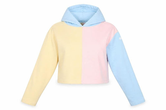 ASOS Womens Multicoloured Colourblock Cotton Pullover Sweatshirt Size 10