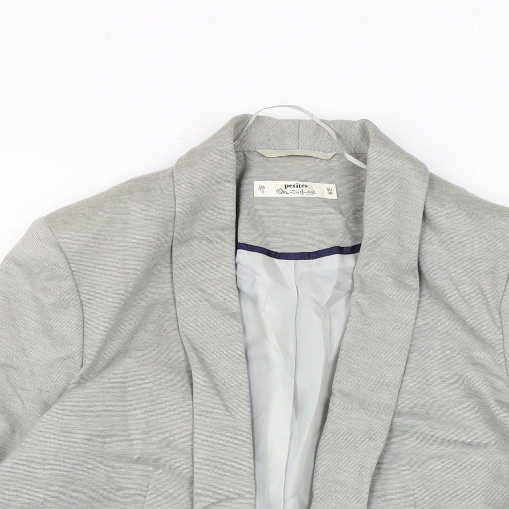 Miss Selfridge Womens Grey Jacket Size 10
