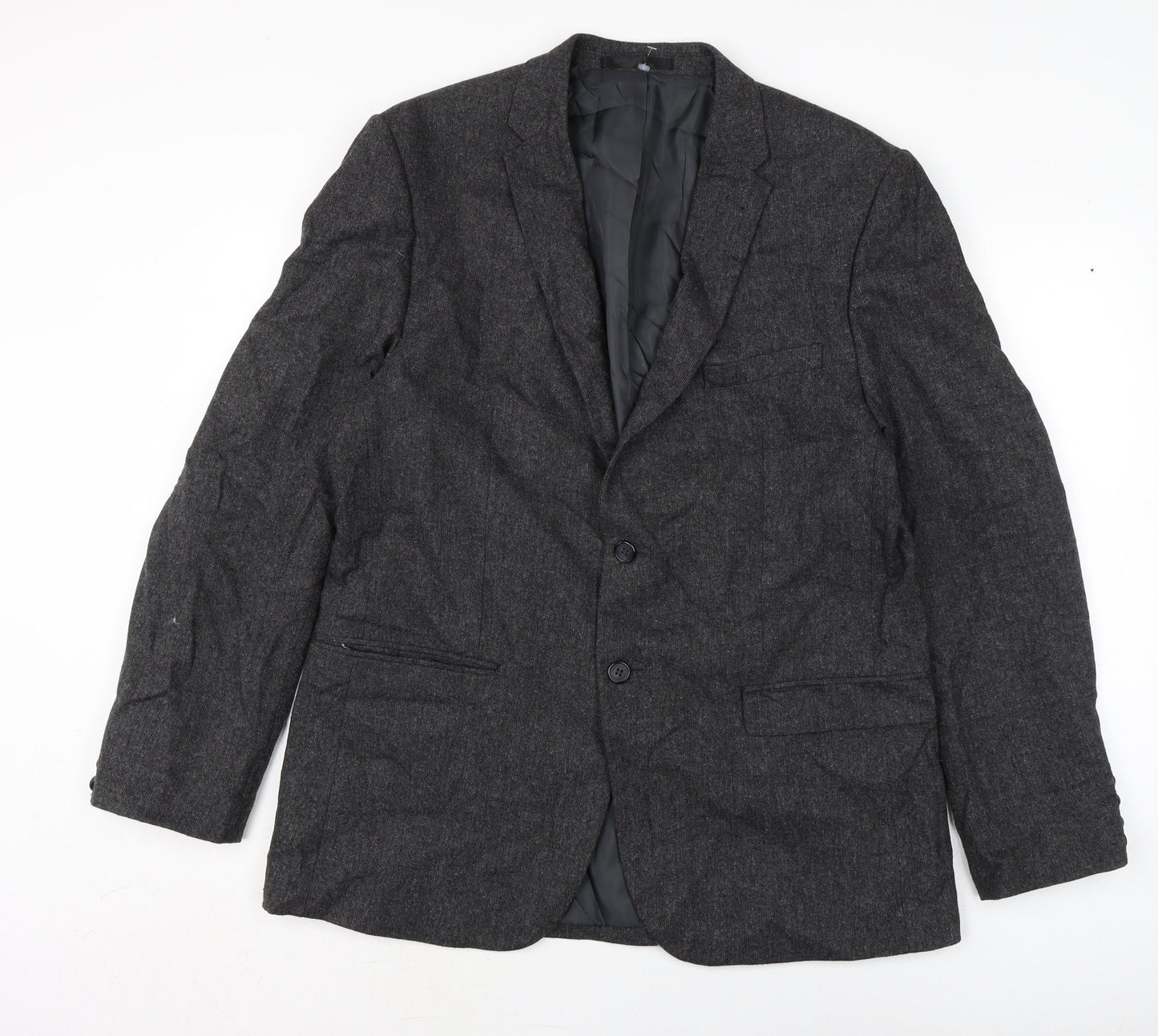 Taylor & Wright Mens Grey Jacket Size 44 Button